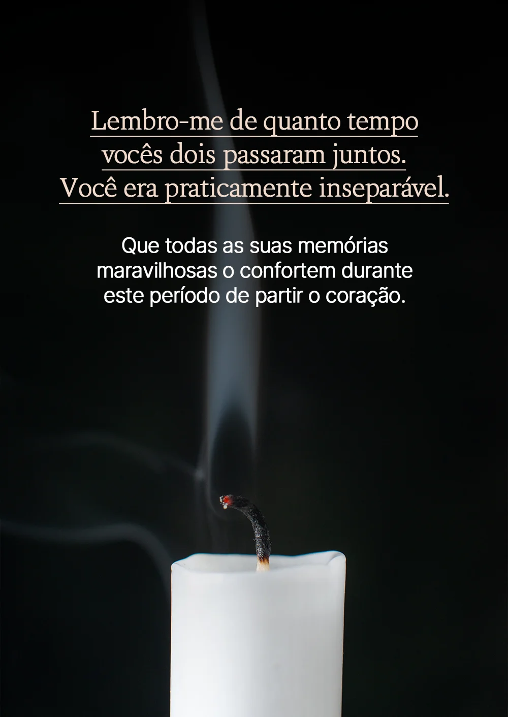 Lembro-me de quanto tempo vocês dois passaram juntos