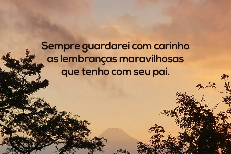 Sempre guardarei com carinho
