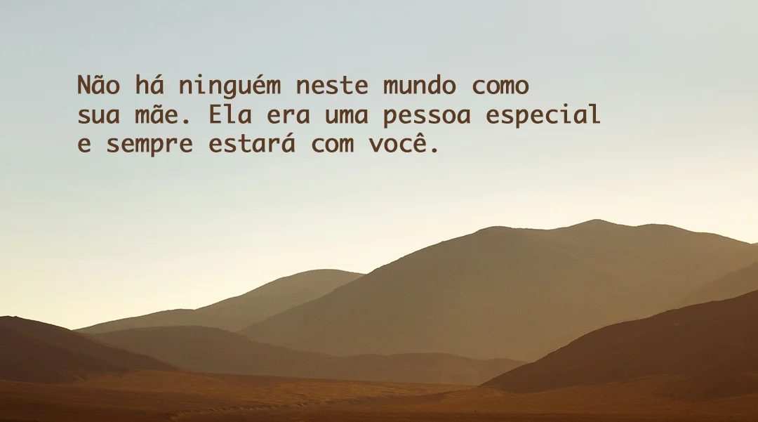 Não há ninguém neste mundo