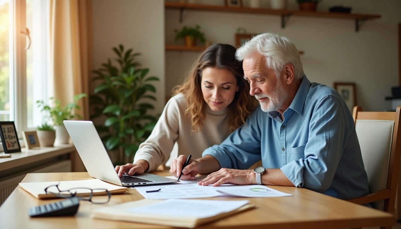 Como organizar a vida financeira de pais idosos
